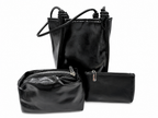 Noir Knot Tote Set