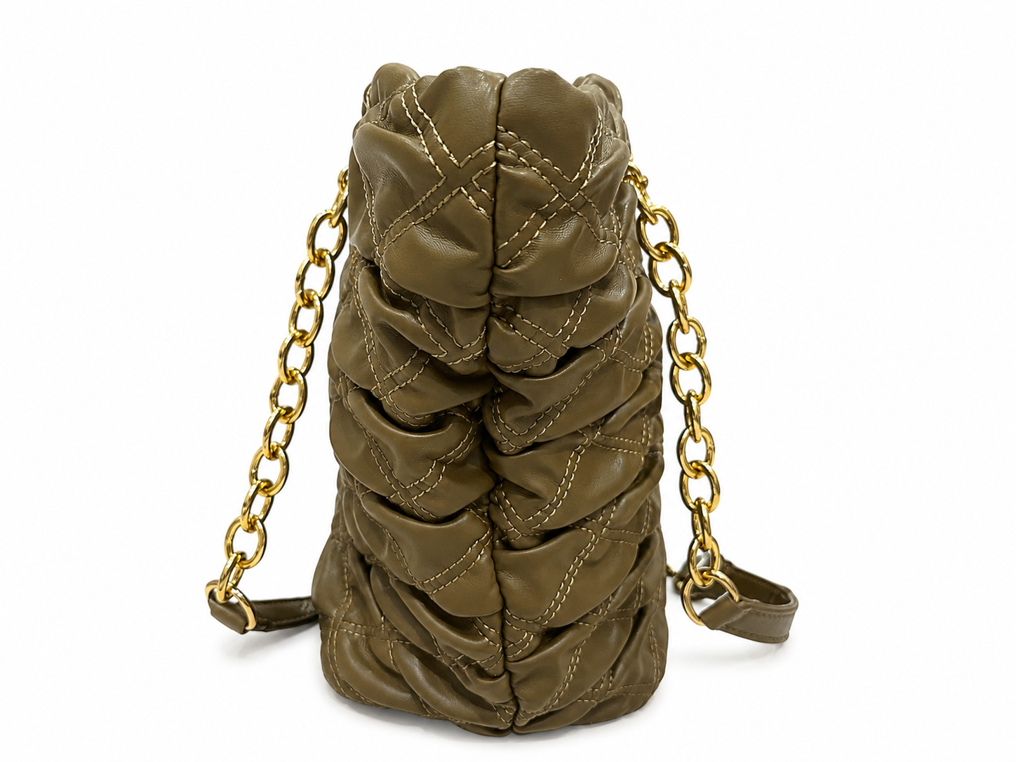 The Padded Olive Shopper