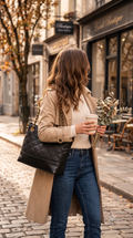 The Off-Duty Quilted Tote