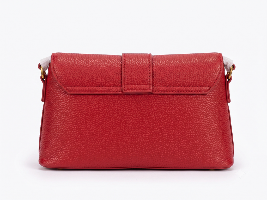 The Crimson Buckle Crossbody