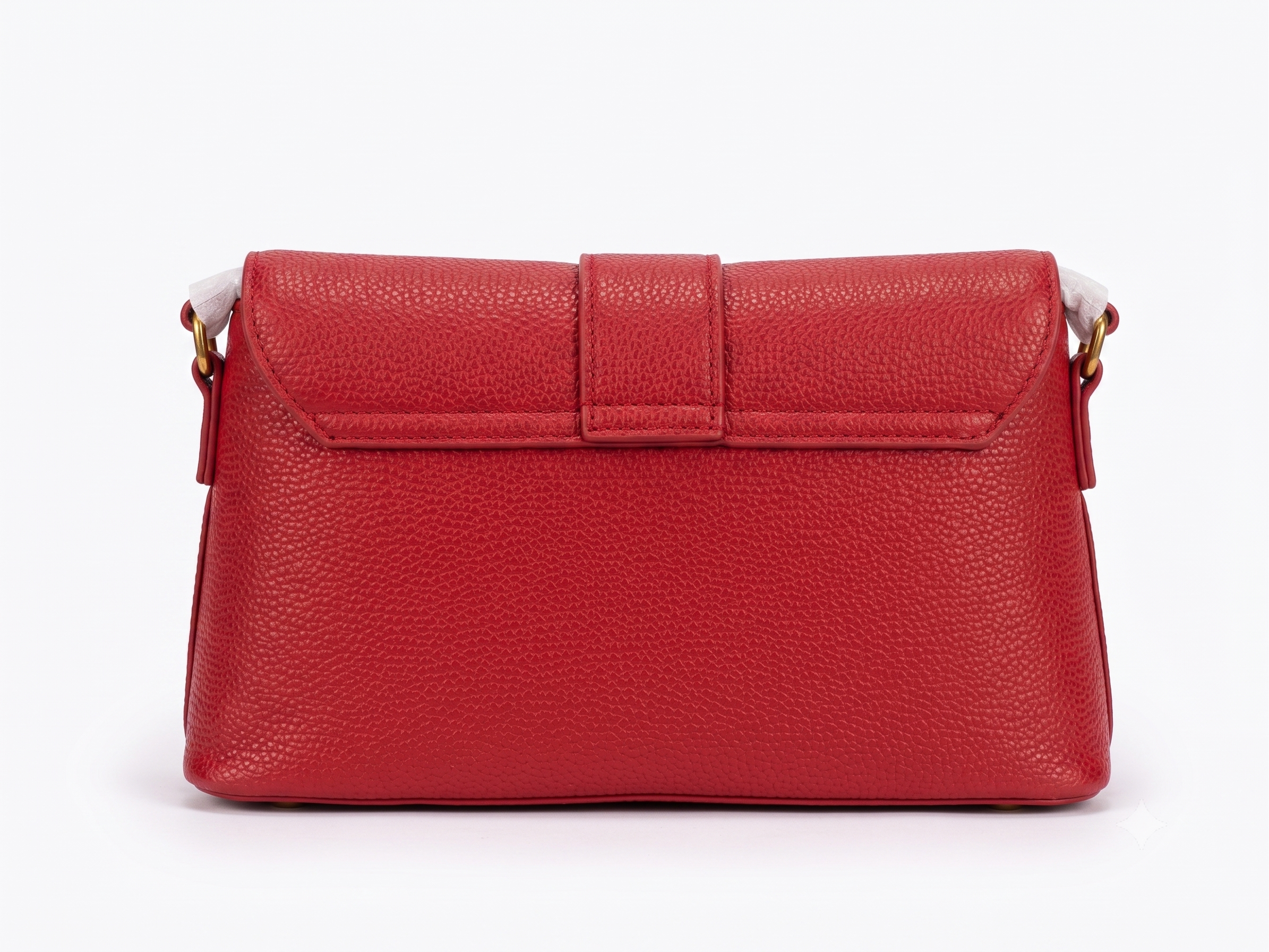 The Crimson Buckle Crossbody