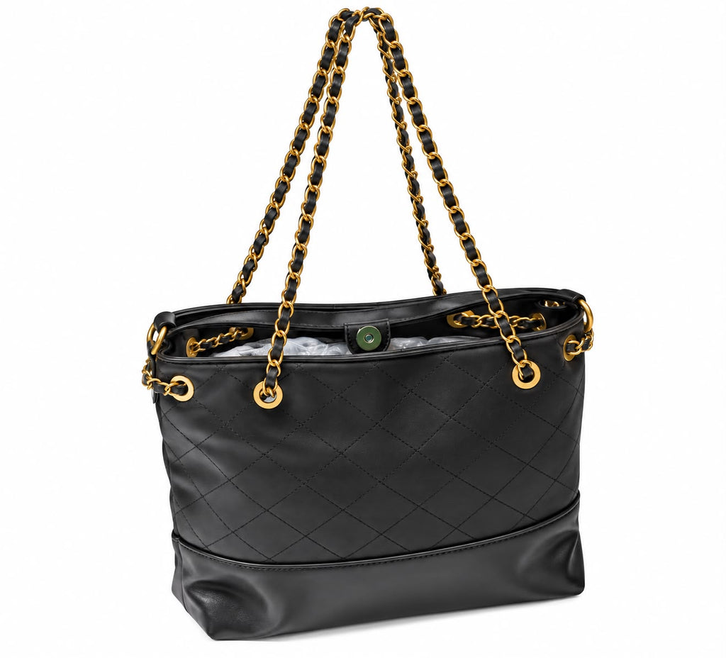 The Off-Duty Quilted Tote