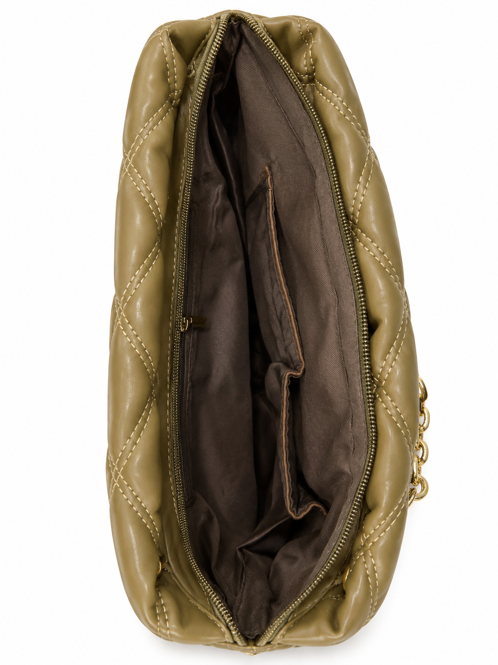 The Padded Olive Shopper