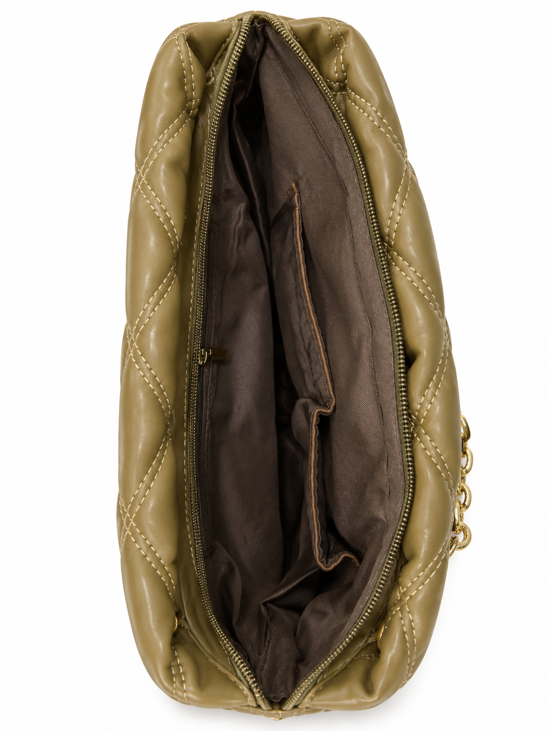 The Padded Olive Shopper