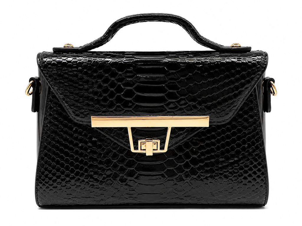 Luxe Signature Croc Bag