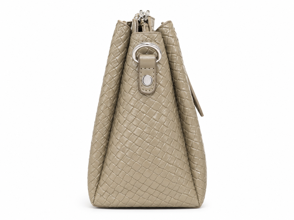 The Serena Woven Satchel