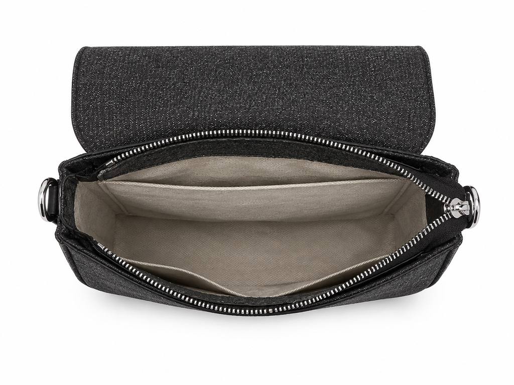 Denim Crossbody Shoulder Bag