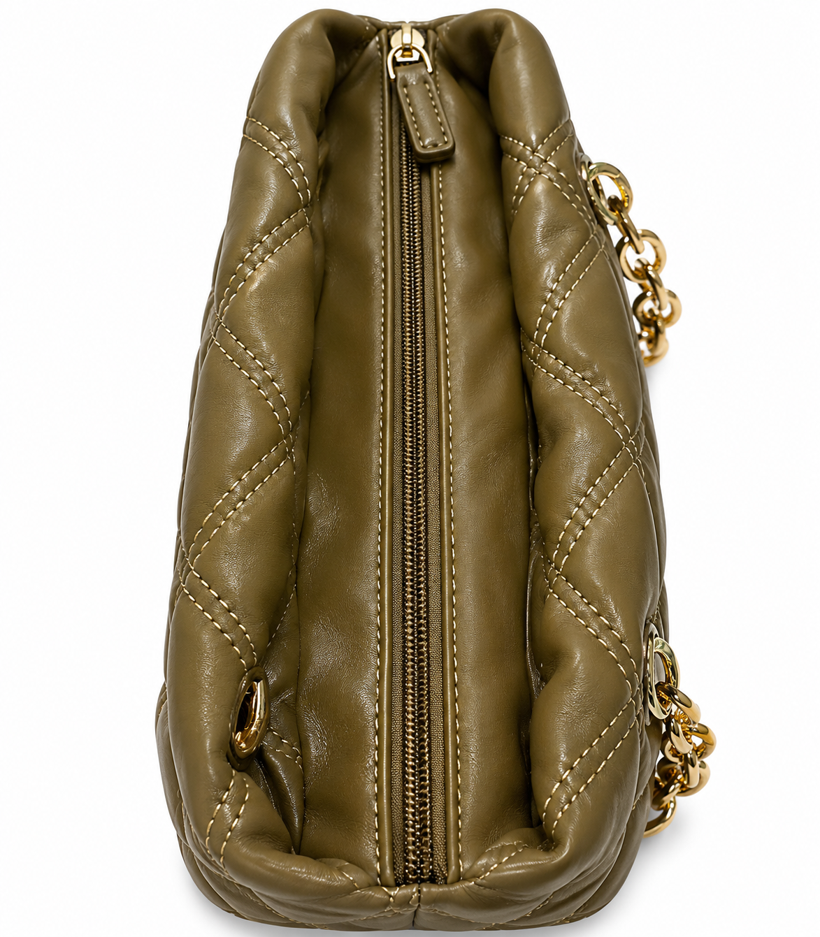 The Padded Olive Shopper